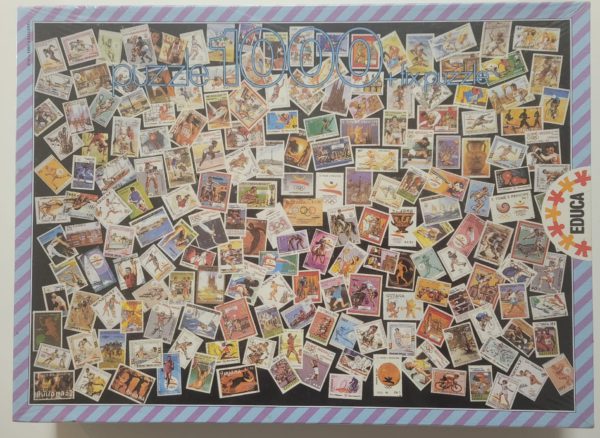 Image of the puzzle 1000, Educa, Barcelona Olímpica 1992, Factory Sealed, Picture of the Box