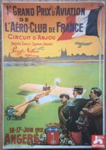 Image of the puzzle 500, Nathan, Aéro-Club de France, by Ernest Lessieux and H. Carrey, Complete, Picture of the box