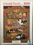 Image of the puzzle 1000, Schmidt, Everything for the Cat!, by Francien van Westering, Complete, Picture of the box