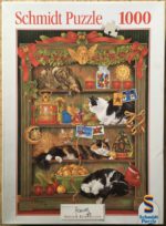 Image of the puzzle 1000, Schmidt, Everything for the Cat!, by Francien van Westering, Complete, Picture of the box
