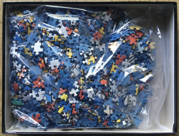 Image of the puzzle 1500, Ravensburger, Donald Duck, Complete, Picture of the bag