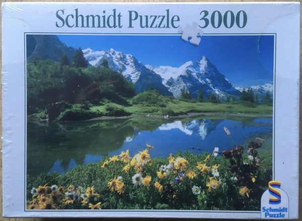 Image of the puzzle 3000, Schmidt, Switzerland3000, Schmidt, Switzerland, by Reinhold Kirsch, Factory Sealed, Picture of the box