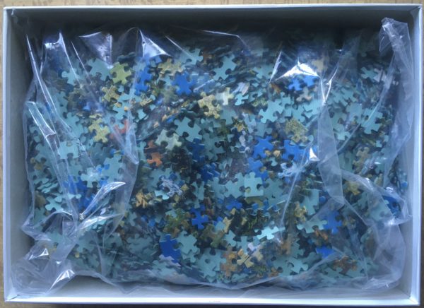 Image of the puzzle 3000, Nathan, The House by the Lake, Sealed Bag, Picture of the bag