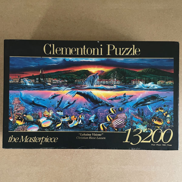 Image of the puzzle 13200, Clementoni, Lahaina Visions, by Lassen, Sealed Bag, Picture of the Box