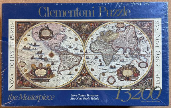 Image of the puzzle 13200, Clementoni, Nova Totius Terrarum Sive Novi Orbis Tabula, Factory Sealed, Picture of the box