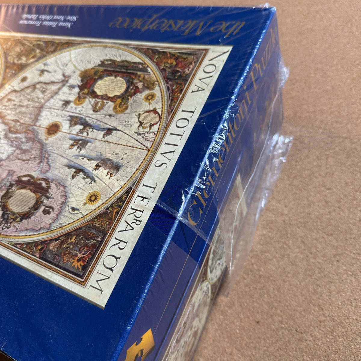 Image of the puzzle 13200, Clementoni, Nova Totius Terrarum Sive Novi Orbis Tabula, Factory Sealed, Detail of the box