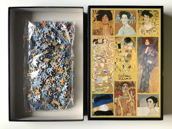 Image of the puzzle 1000, Piatnik, Women, by Gustav Klimt, Complete, Picture of the Bag