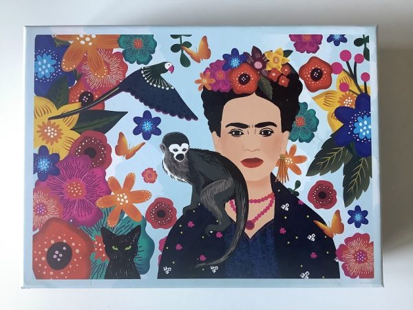 Image of the puzzle 1000, Bekking & Blitz, Frida, Complete, Picture of the Box