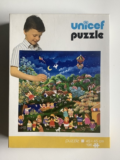 Image of the puzzle 196, Unicef, Code 5700, Complete, Picture of the Box