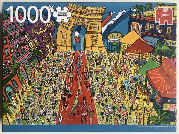 Image of the puzzle 1000, Jumbo, Arc de Triomphe, Paris, Sealed Bag, Picture of the box