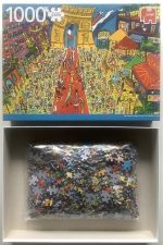 Image of the puzzle 1000, Jumbo, Arc de Triomphe, Paris, Sealed Bag, Picture of the box