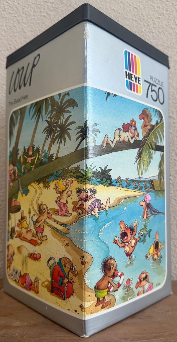 Image of the puzzle 750, Heye, The Beachies, Jean-Jacques Loup, Complete, Picture of the box