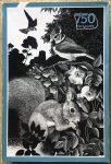 Image of the puzzle 750, Arrow, Red Squirrel & Crested Tit, by William Geldart, Complete, Picture of the box