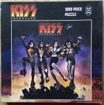 Image of the puzzle 1000, Zee Productions, Kiss - Destroyer, by Ken Kelly, Sealed Bag, Picture of the box