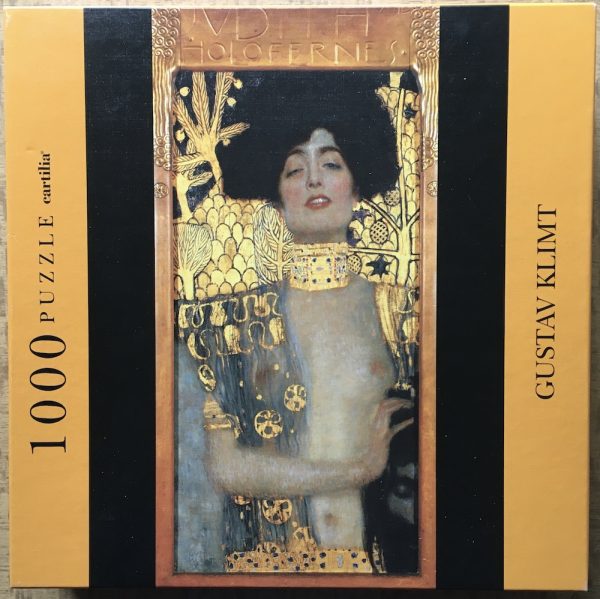 Image of the puzzle 1000, Cartilia, Giuditta, by Gustav Klimt, Complete, Picture of the box