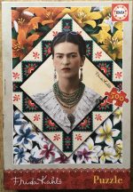 Image of the puzzle 500, Educa, Frida Kahlo Puzzle, Complete, Picture of the box