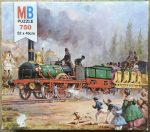Image of the puzzle 750, MB, Train, Complete, Picture of the box