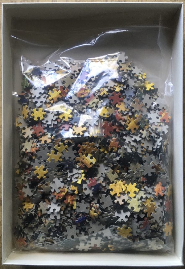 Image of the puzzle 1500, Clementoni, Giuditta II, by Gustav Klimt, Complete, Picture of the bag