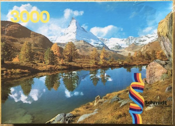 Image of the puzzle 3000, Schmidt, Matterhorn, Factory Sealed, Picture of the box