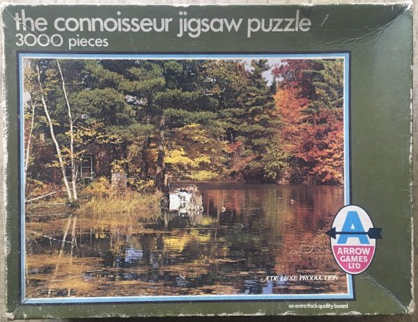 Image of the puzzle 3000, Arrow, The Connoisseur Jigsaw Puzzle 5410, Sealed Bag, Picture of the box