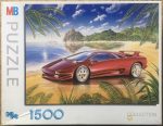 Image of the puzzle 1500, MB, Lamborghini Beach, Complete, Picture of the box