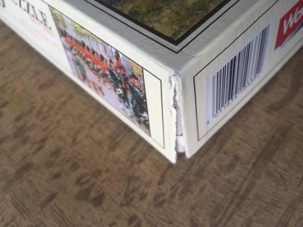 Image of the puzzle 1000, Waddingtons, Stand Aside for Scotland's Pride, by Godfrey Murrey, Complete, Picture of the corner