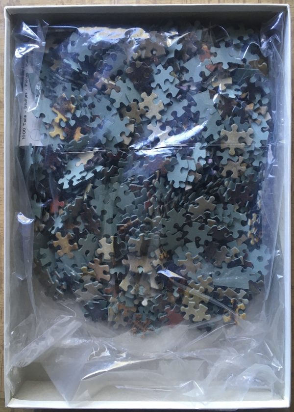 Image of the puzzle 1000, Flamenco, The Milkmaid, by Johannes Vermeer, Sealed Bag, Picture of the bag