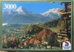 Image of the puzzle 3000, Schmidt, Berchtesgaden, by Reinhold Kirsch, Factory Sealed, Picture of the box