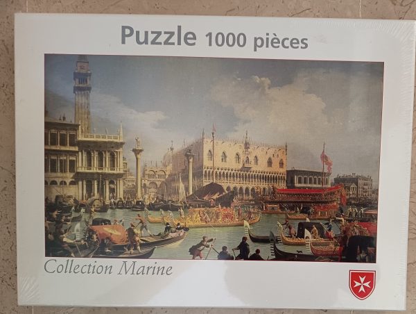 Image of the puzzle 1000, OHFOM, Le Retour du Bucentaure, le Jour de l’Ascension, by Canaletto, Factory Sealed, Picture of the Box