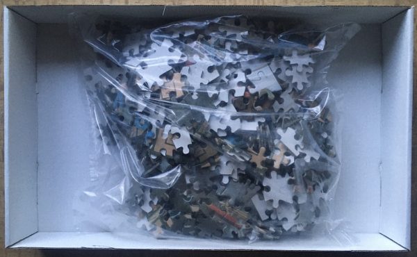 Image of the puzzle 500, CAT, La Vente du Thé à Canton, Sealed Bag, Picture of the bag