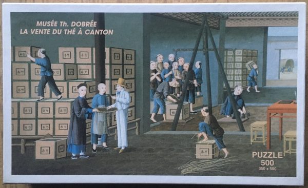 Image of the puzzle 500, CAT, La Vente du Thé à Canton, Sealed Bag, Picture of the box