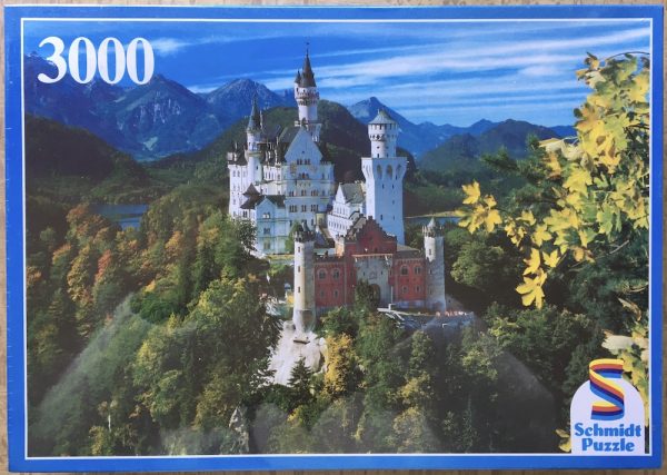 Image of the puzzle 3000, Schmidt, Neuschwanstein, Factory Sealed, Picture of the box