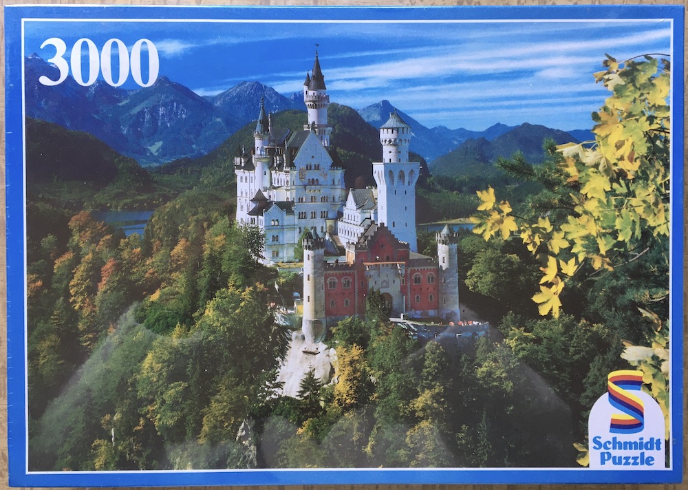 3000, Schmidt, Neuschwanstein, Factory Sealed, 2026-05-01 Image of the puzzle 3000, Schmidt, Neuschwanstein, Factory Sealed, Picture of the box