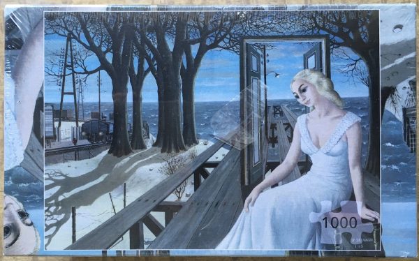 Image of the puzzle 1000, Delvaux Museum, Les Ombres, by Paul Delvaux, Factory Sealed, Picture of the box