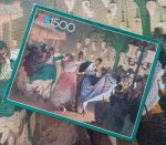 Image of the puzzle 1500, MB, The Waltz, by Philippe Jacques Linder, Complete, Picture of the Box